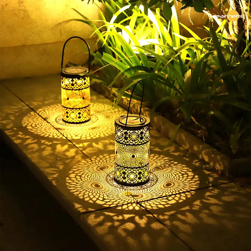 Florica – Solar-LED-Bodenleuchte mit dekorativem Lichtmuster für Garten & Wege