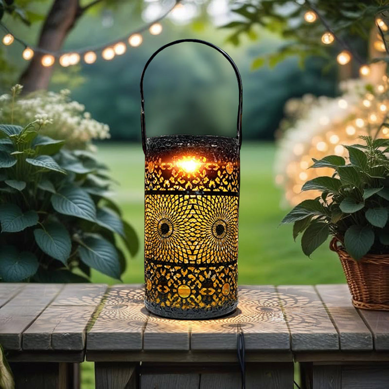 Florica – Solar-LED-Bodenleuchte mit dekorativem Lichtmuster für Garten & Wege