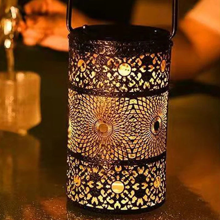 Florica – Solar-LED-Bodenleuchte mit dekorativem Lichtmuster für Garten & Wege