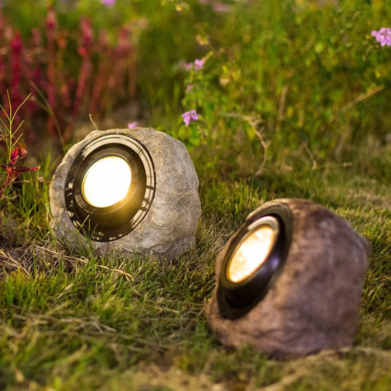 LumaStone - Dekorative Solar-LED-Lampe