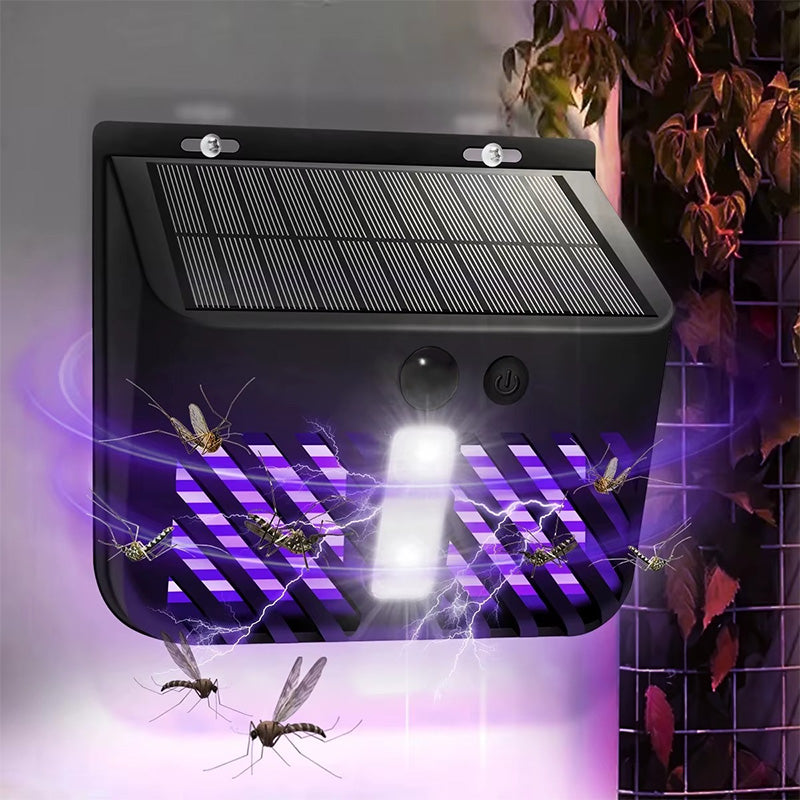 BugRazor - Solar-Moskito-Killer-Wandleuchte