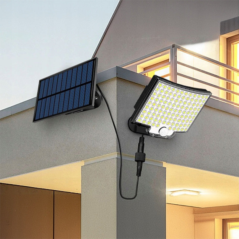 SunArc - 106 LED Solar-Außenleuchte mit Bewegungsmelder
