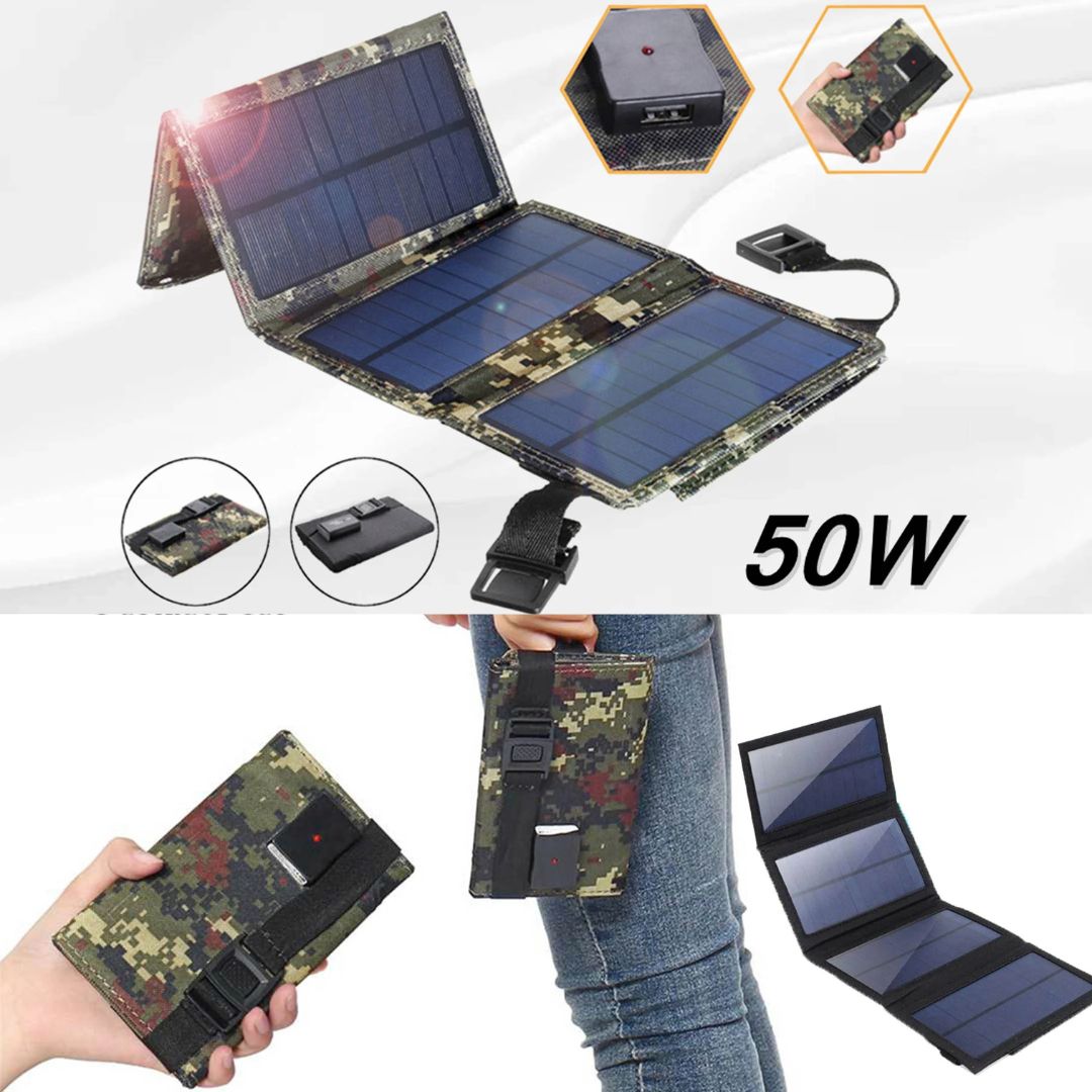 SolarFold - 50W faltbares Solarmodul