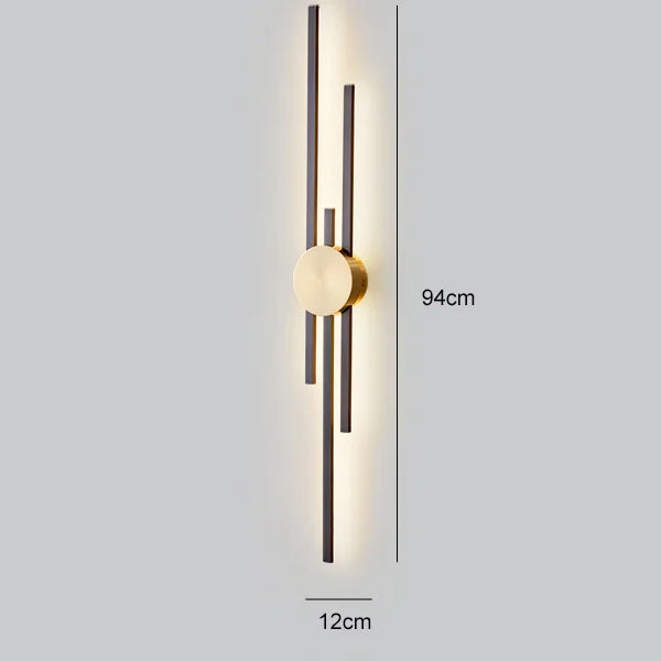 LightArt™ - Luxuriöse minimalistische Wandleuchten aus Kupfer