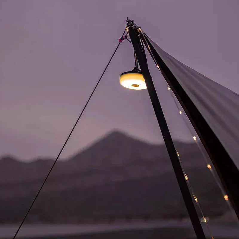 GlowTrail – Tragbare 10m LED-Lichterkette mit USB & Solar für Camping & Outdoor