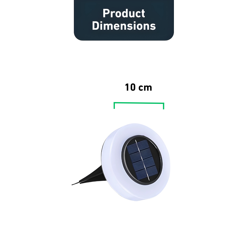 SolarGlow - Die LED-Solar-Bodenleuchten (2er-Pack)