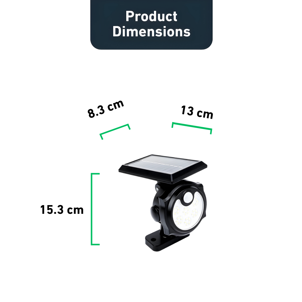 LED-Solarscheinwerfer