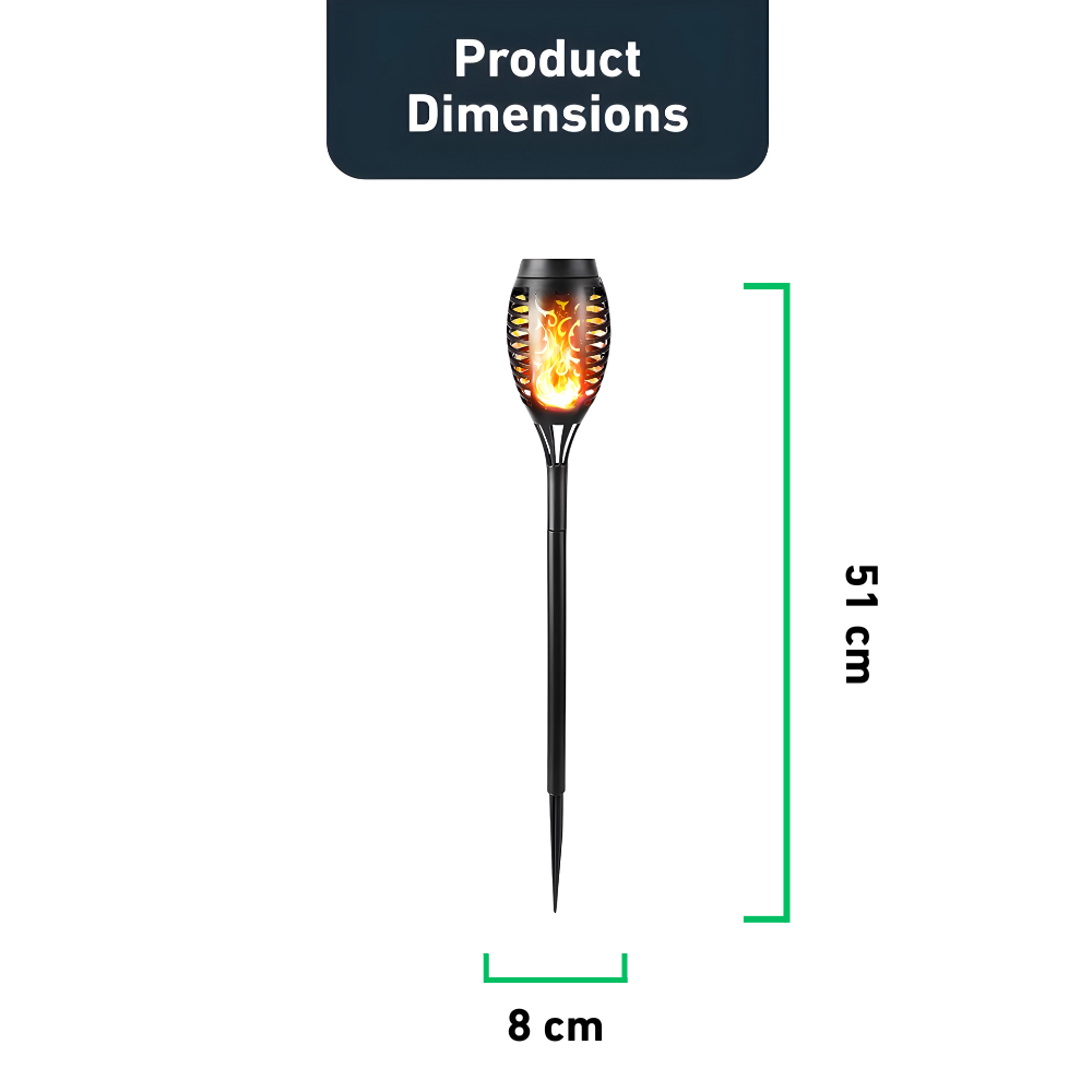 SolarFlamme - Flackernde Flamme Lampen