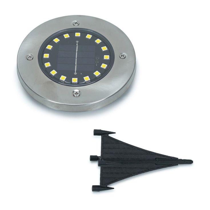 DeckGlow – Solar LED Terrassenlichter Warmweiß für Außenbereiche