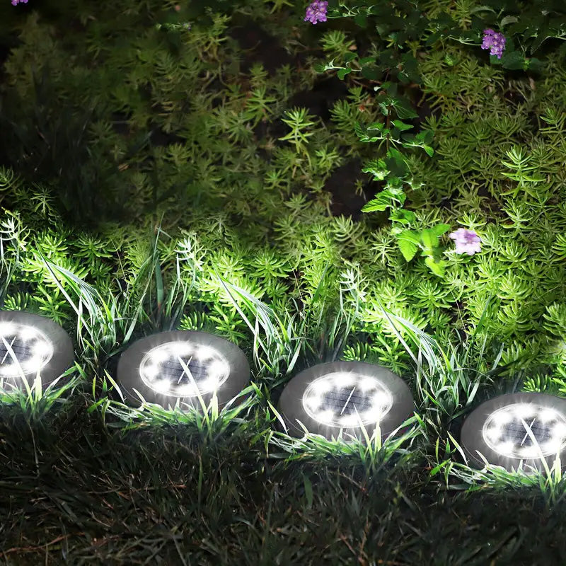 OrbiGlo - Wasserdichtes LED-Solar-Bodenlicht