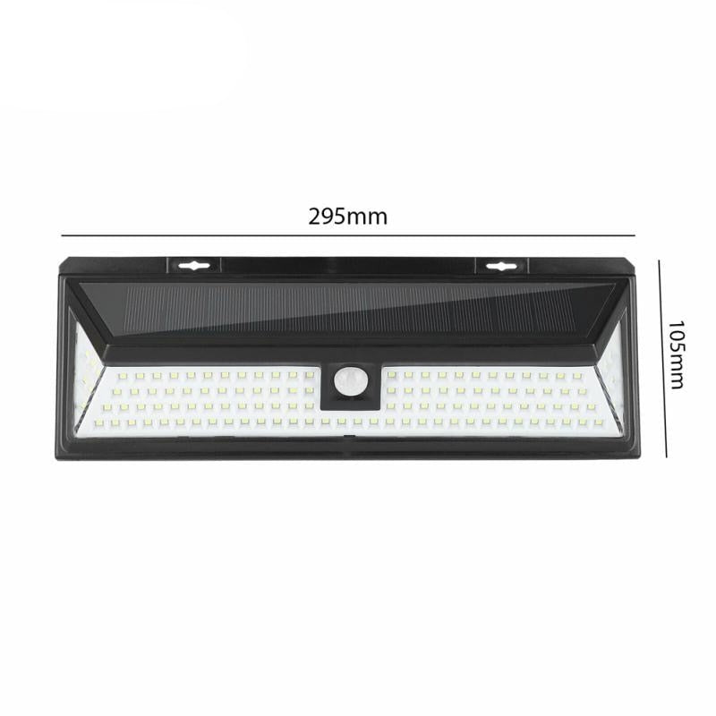 118 LED-Solar Zaunleuchte mit 1000 Lumen