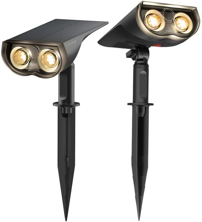 HelioRay – 2-in-1 Solar-LED-Projektor & Gartenstrahler für Außenbereiche