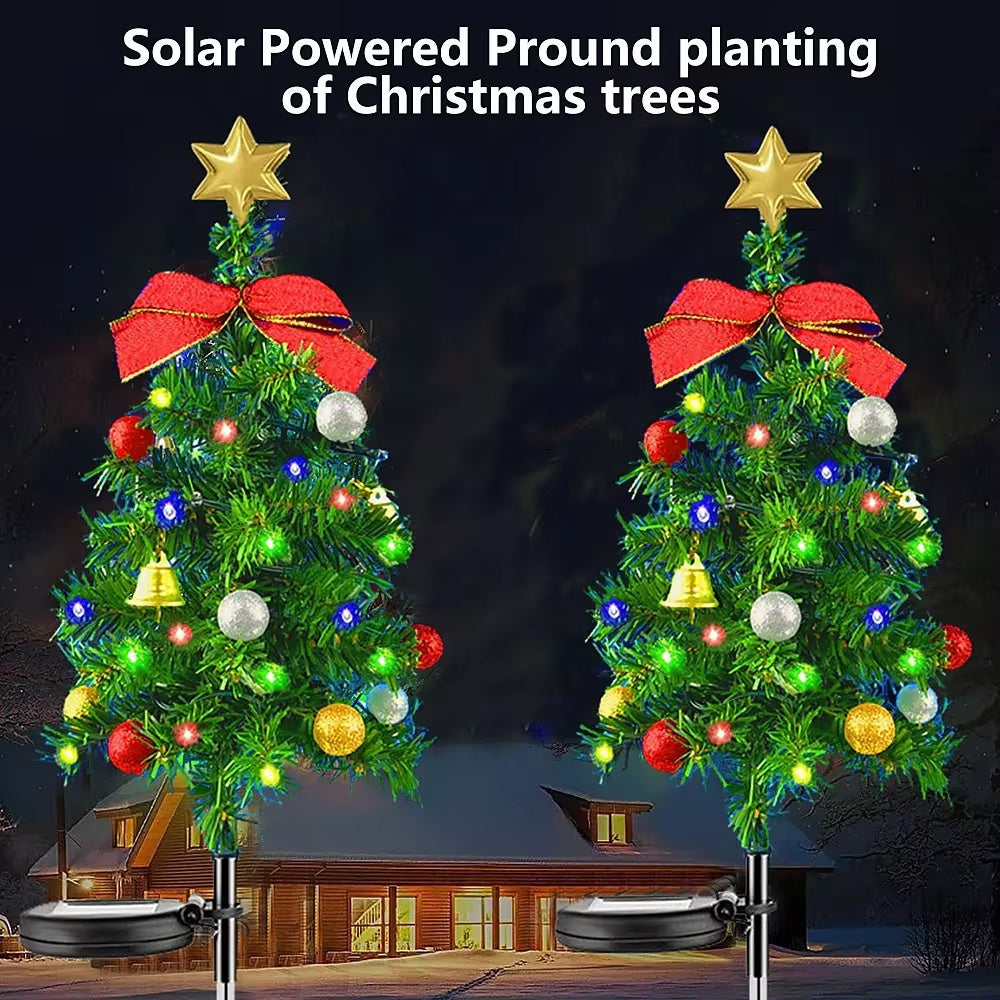 Solar-Weihnachtsbaum