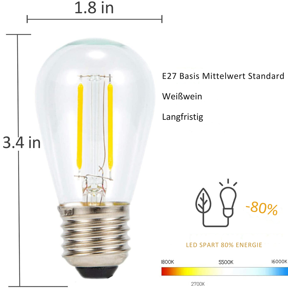 Solar-Kronleuchter Lampe