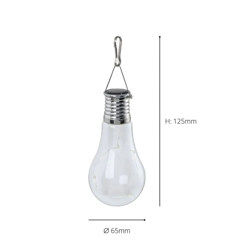 GlowBulb – 6er Set Solar-Hängelampen