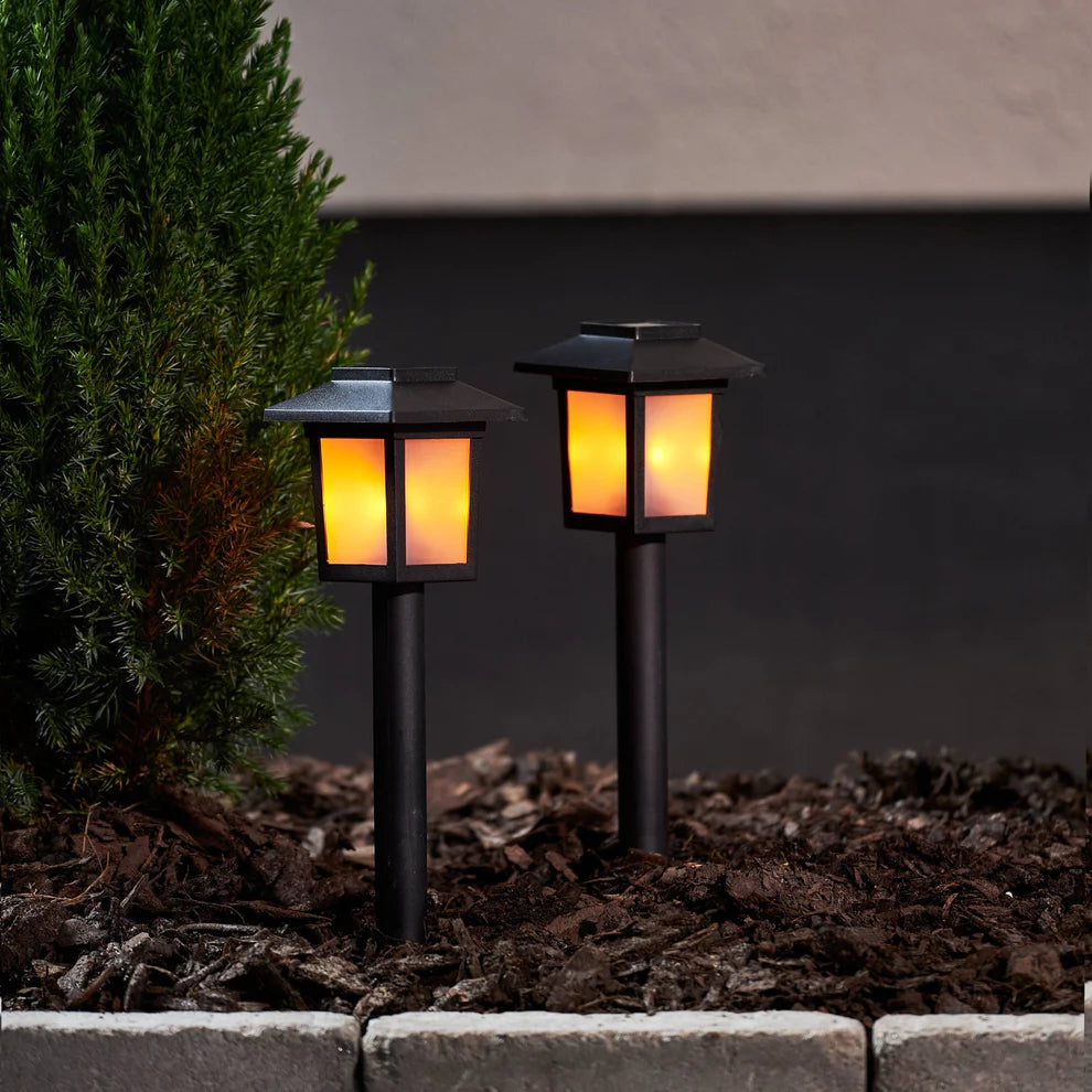 GlowStake Solar LED Spießleuchten – Außenlaternen für Garten & Weg