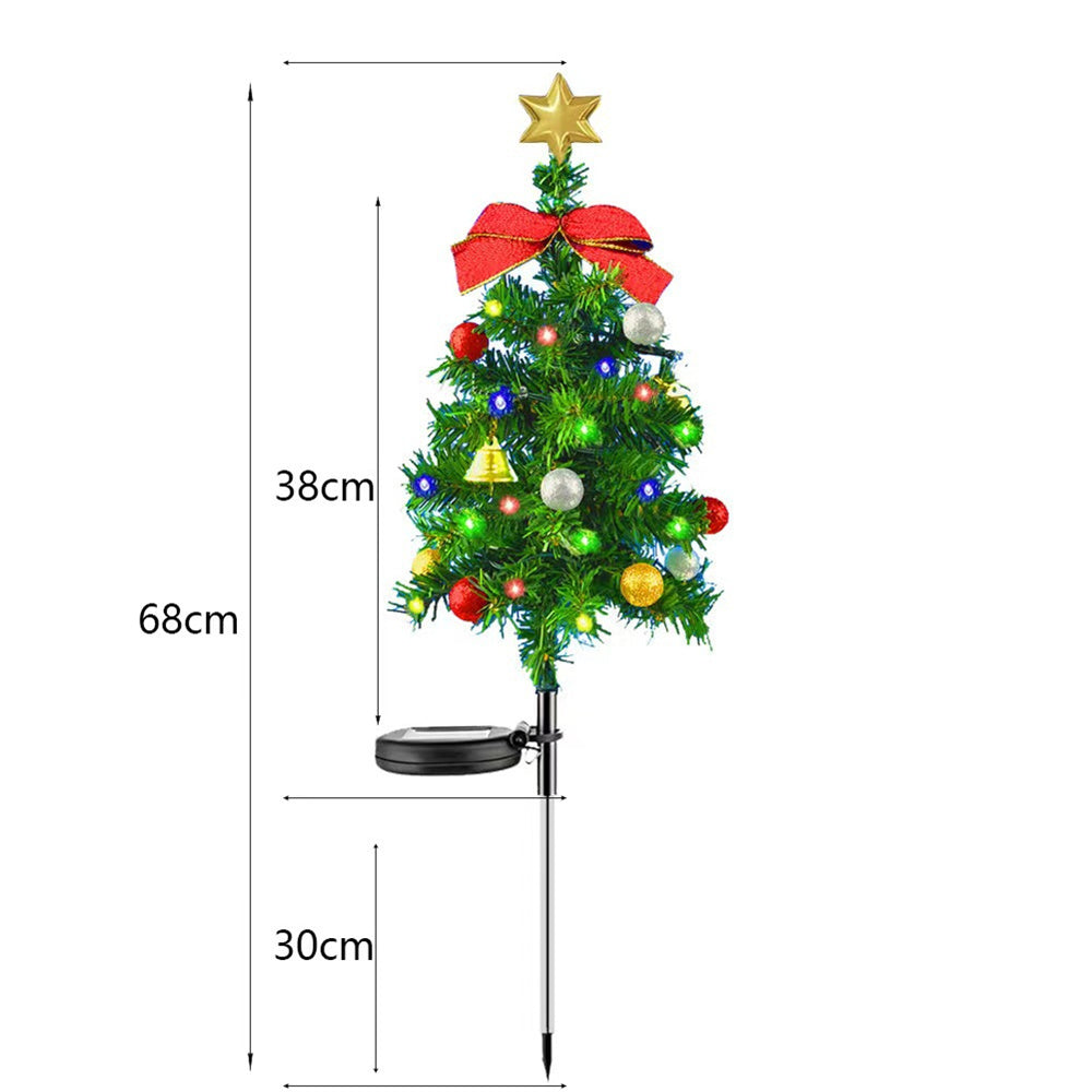 Solar-Weihnachtsbaum