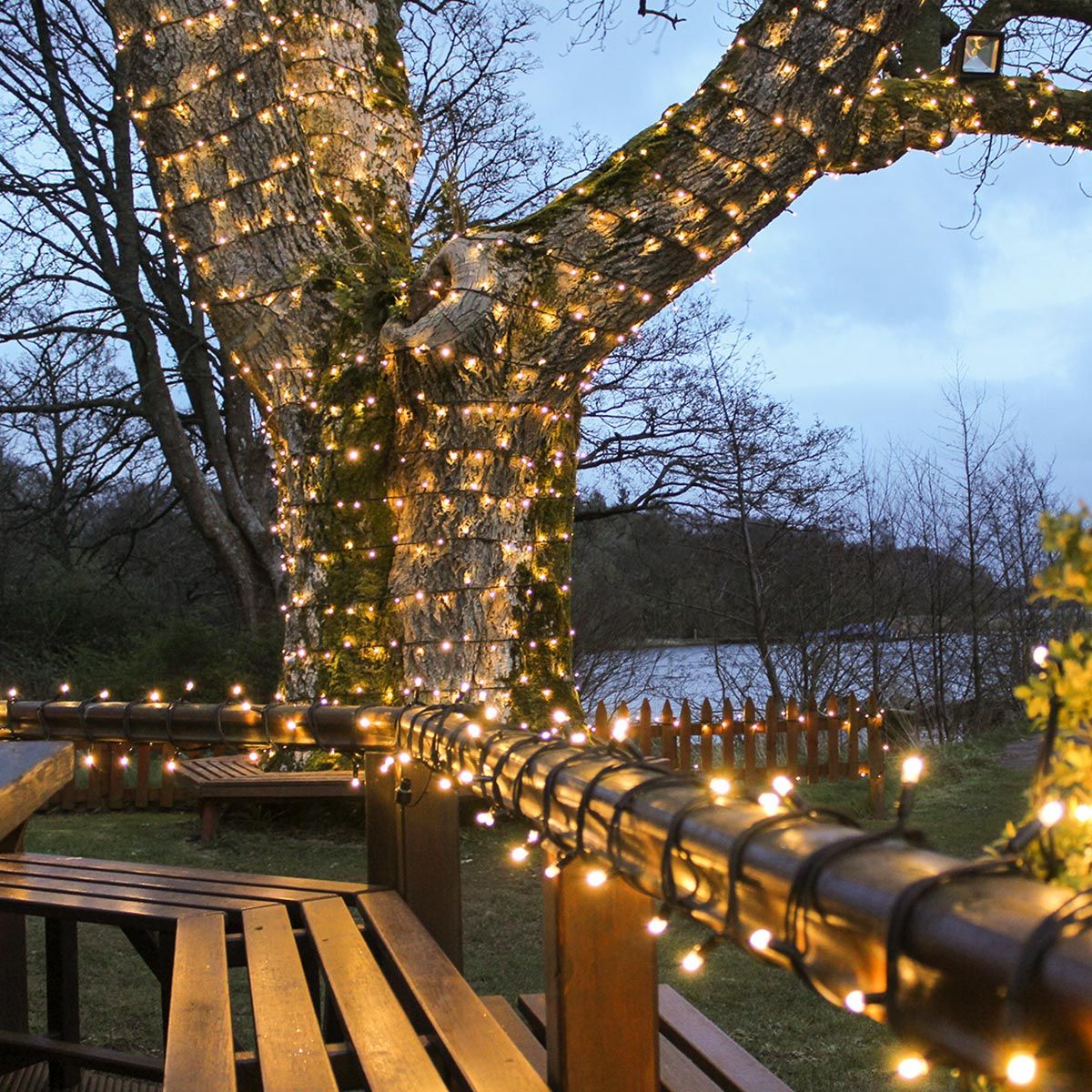 10m-100m anschließbare LED-Lichterkette