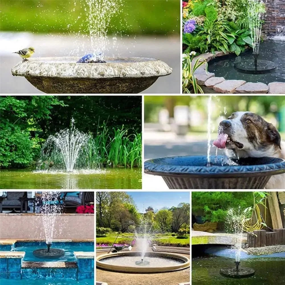 Solaflora – Solar Gartenbrunnen