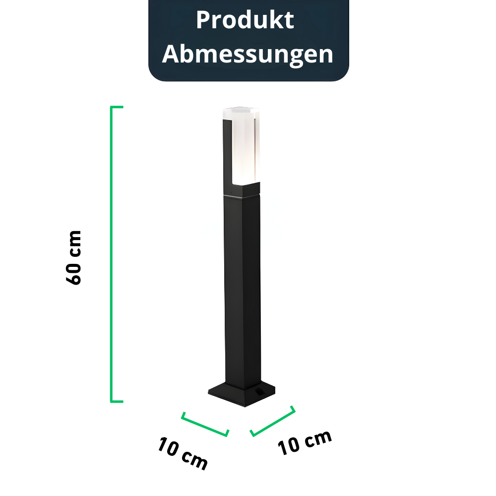 NovaScape™ - Architektonische Pollerleuchten (2er-Pack)