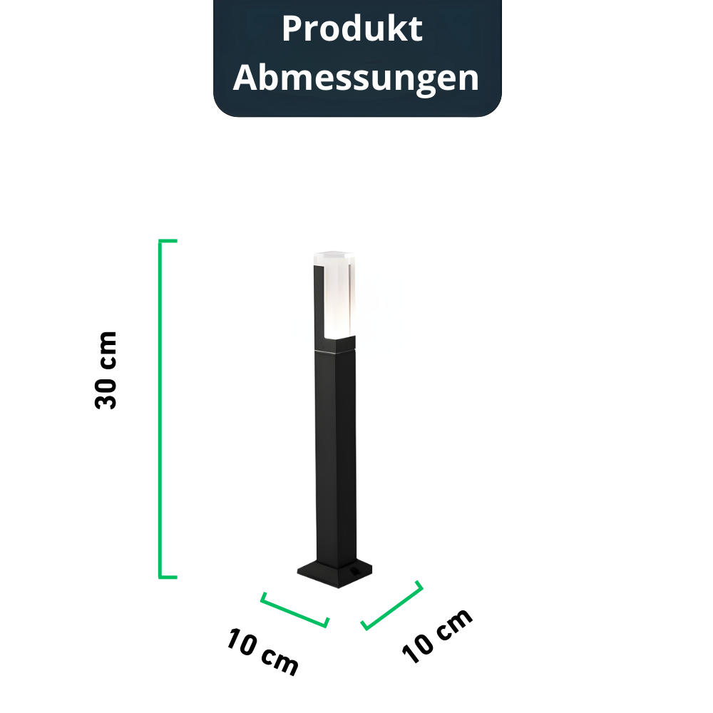 NovaScape™ - Architektonische Pollerleuchten (2er-Pack)