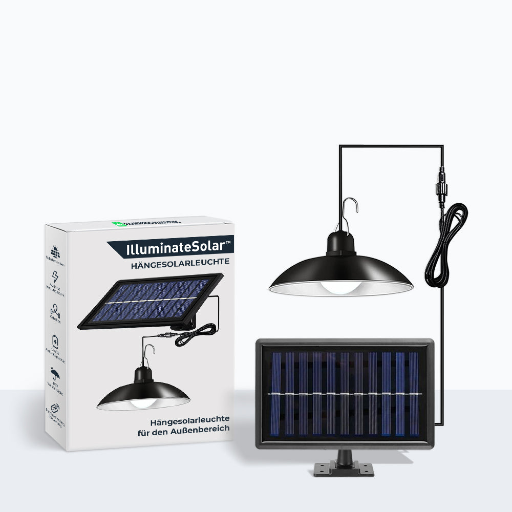 Hängesolarleuchte für den Außenbereich (Vente de liquidation)