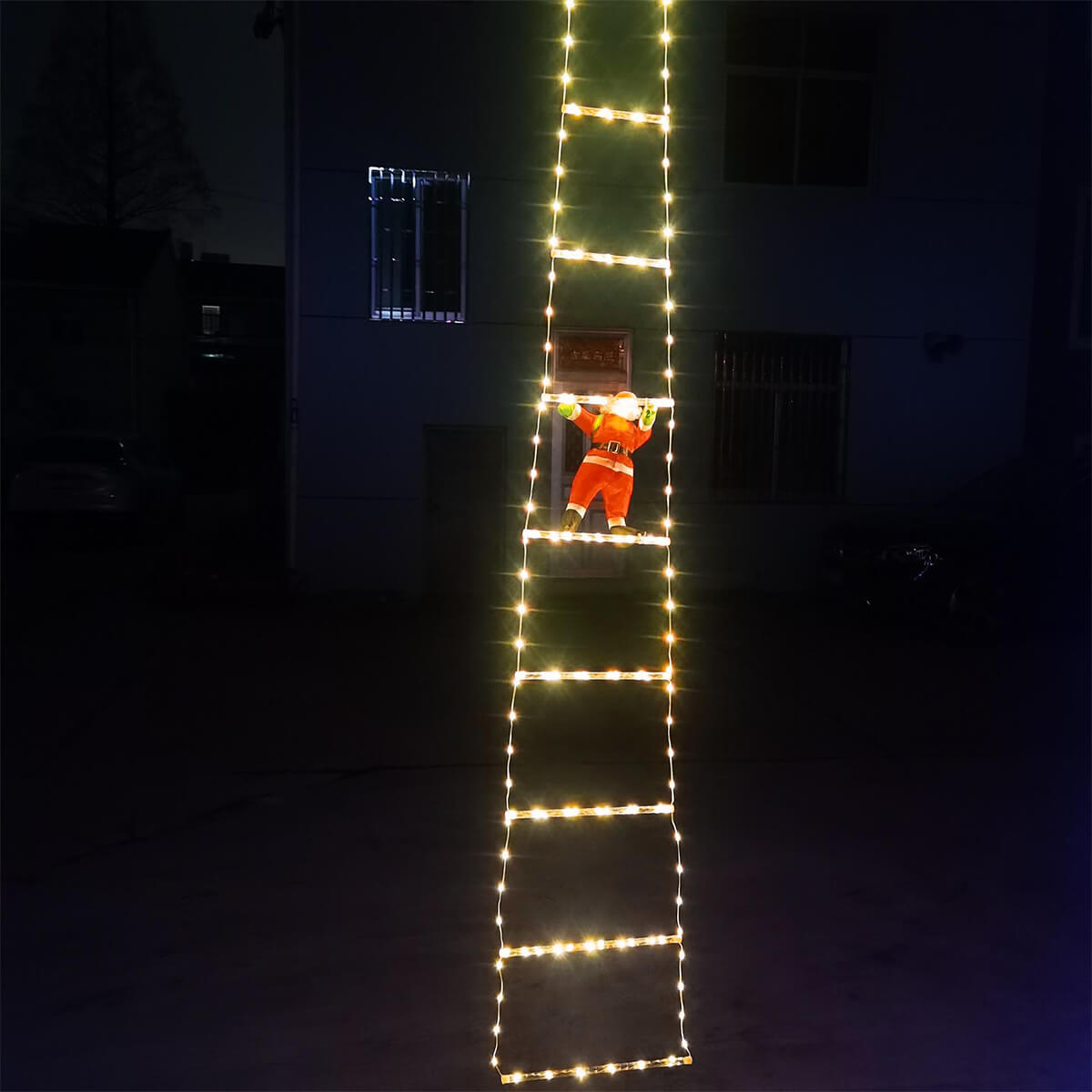 3M Weihnachtsmann Kletterleiter Weihnachtsdekoration