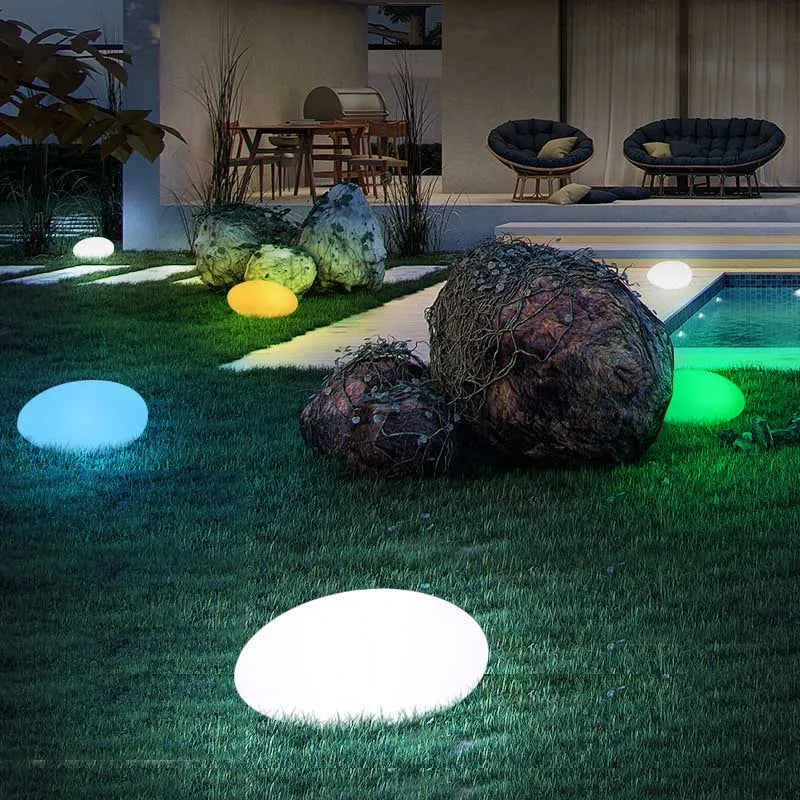 ColorWay – Solar-RGB-Steinleuchte mit Farbwechsel für Garten & Wege