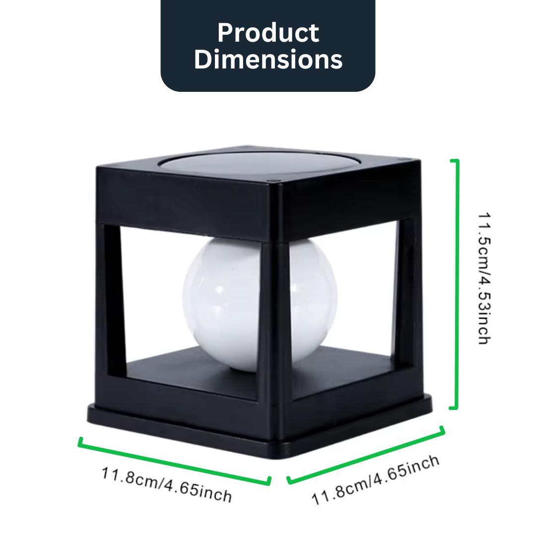 CubeGlow™ - Ultimative solare Zaun- und Wegbeleuchtung