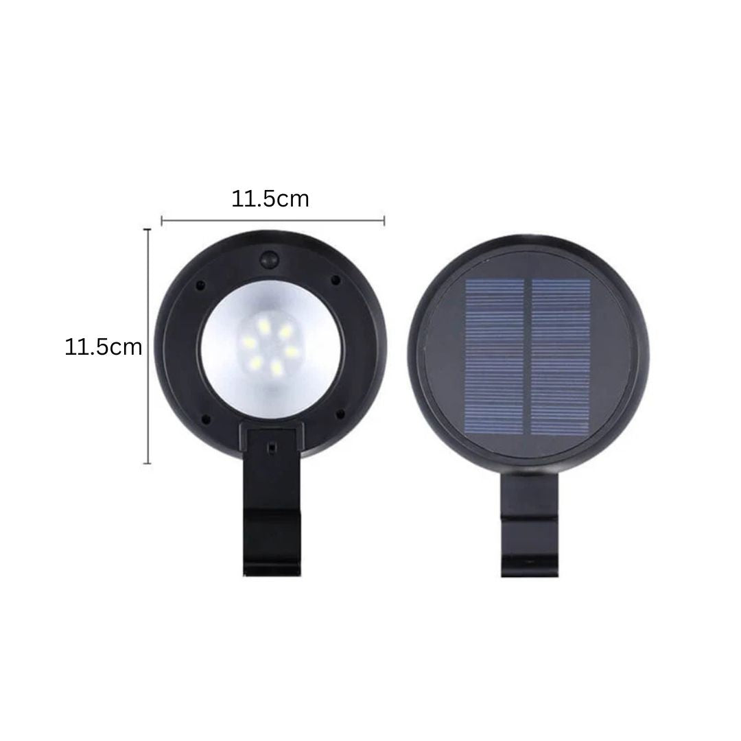 Elios – Solar-LED-Wandleuchte für Außen mit modernem Design