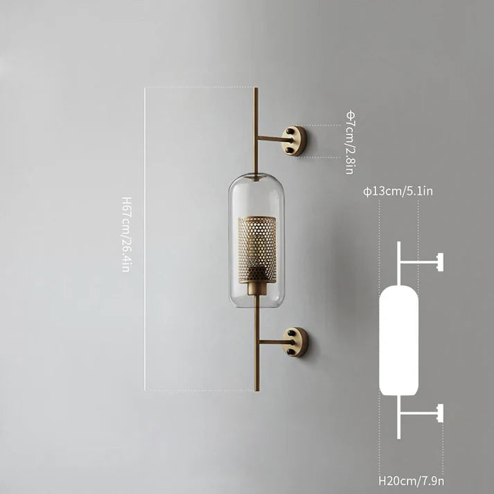 Aether™ - Moderne Wandleuchte aus Glas