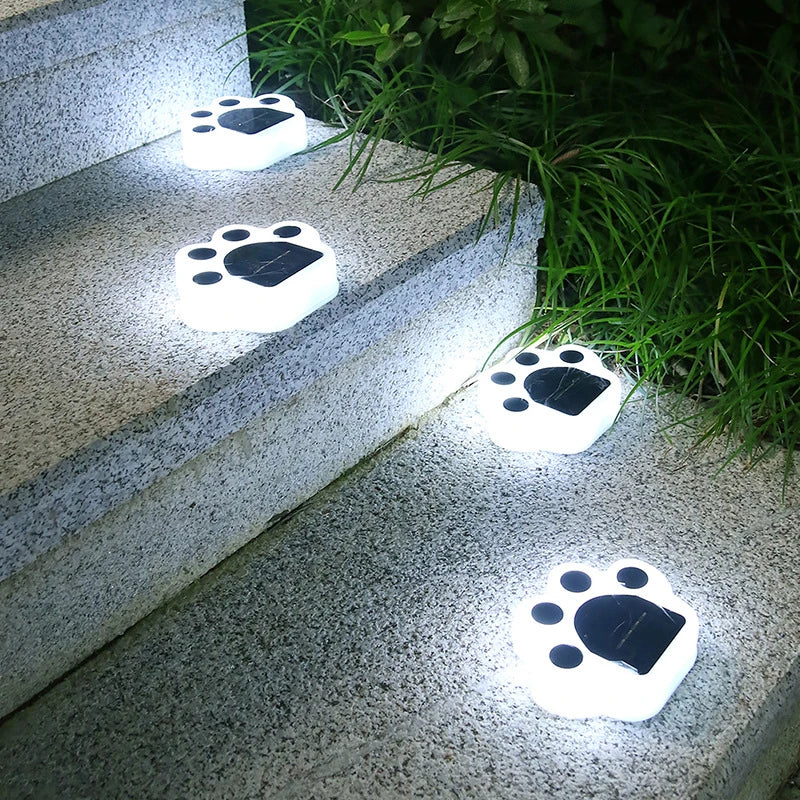 BrightPaw™ - Welpe LED Pfote Lichter (4er-Pack)