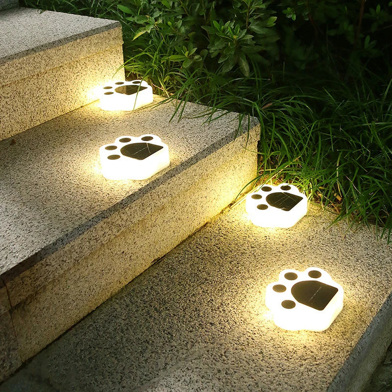 BrightPaw™ - Welpe LED Pfote Lichter (4er-Pack)