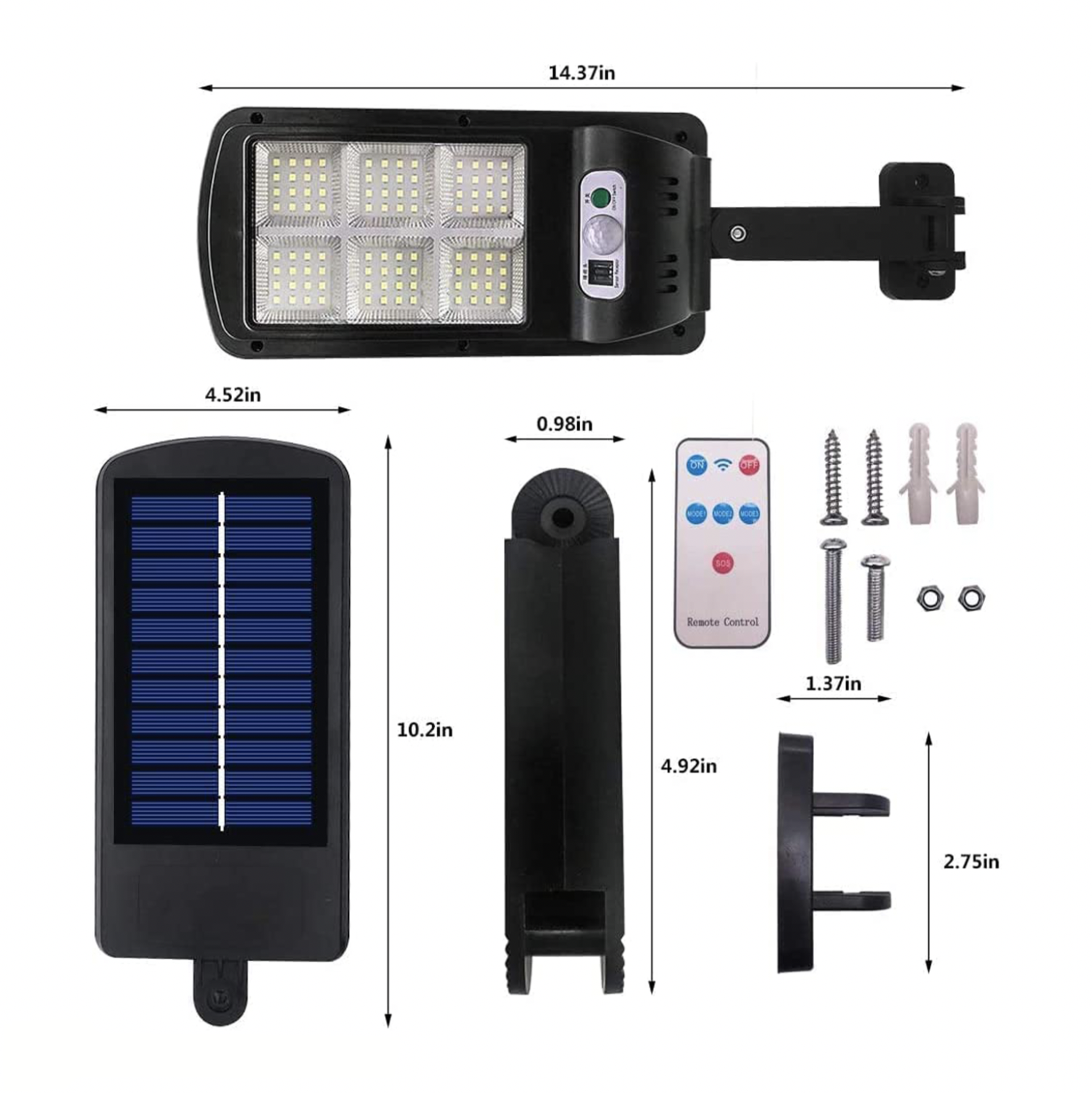 IlluminateSolar™- Die ultrahelle solarbetriebene LED-Straßenlampe