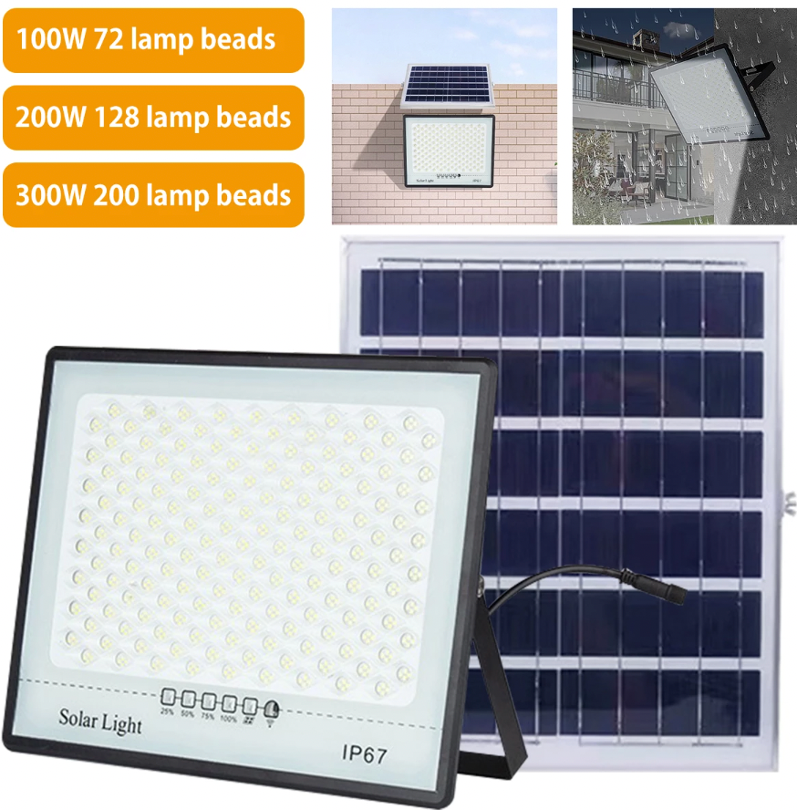 SolarBeam™ 300W - Mega-Watt-Solar-Flutlicht