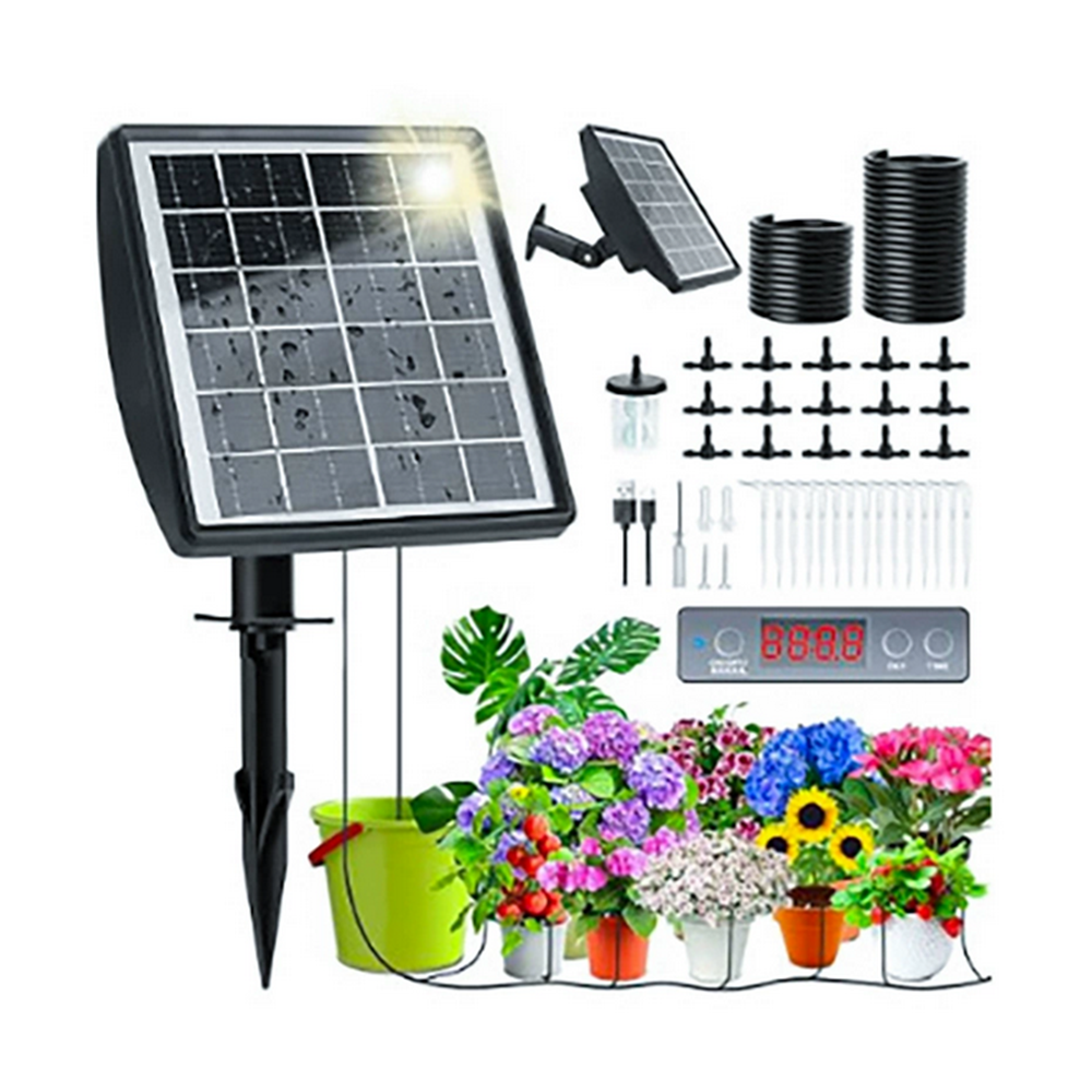 EcoIrrigate – Solarbetriebenes Bewässerungsset für Töpfe & Gärten