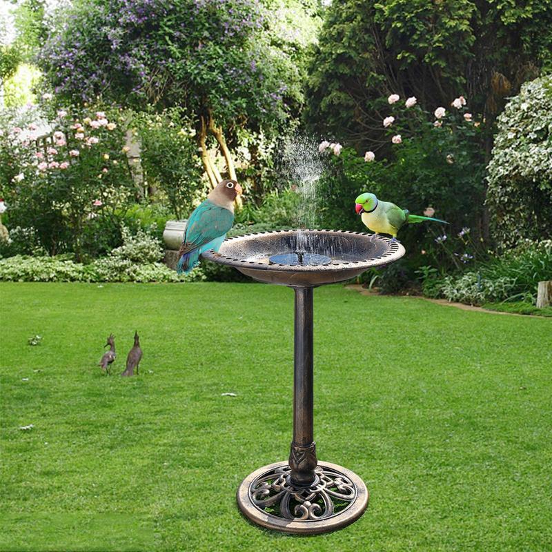 SolarBloom – Solar Vogelbad Gartenbrunnen