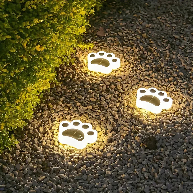 PawLume – Solar-Gartenlichter mit Pfotendesign