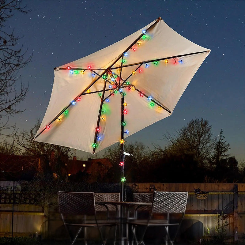 BlossomGlow Solar Sakura Lichterkette – LED Außenbeleuchtung für Garten & Feiertage