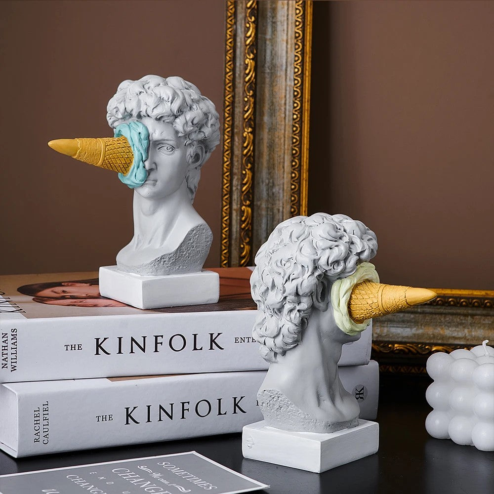 Moderne Nordische Wohndeko Skulptur