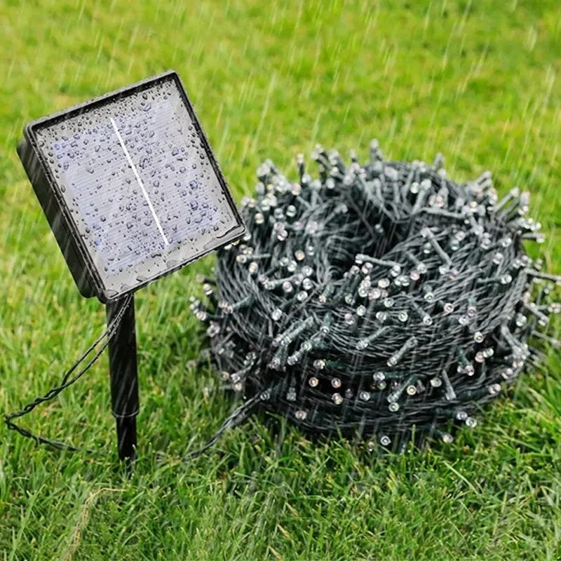 LumiLawn Solar Gartenlichter – LED Außenlichter mit 8 Modi für Rasen & Balkon