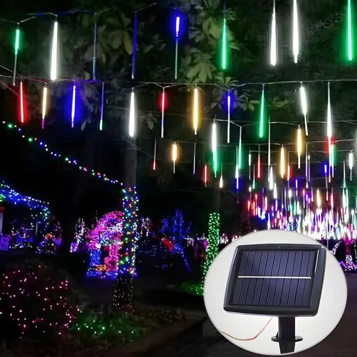 StarCascade – Solare Meteorlichter für Weihnachten & Garten