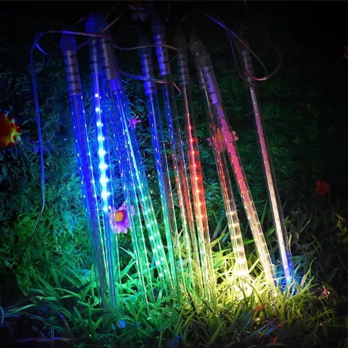 StarCascade – Solare Meteorlichter für Weihnachten & Garten
