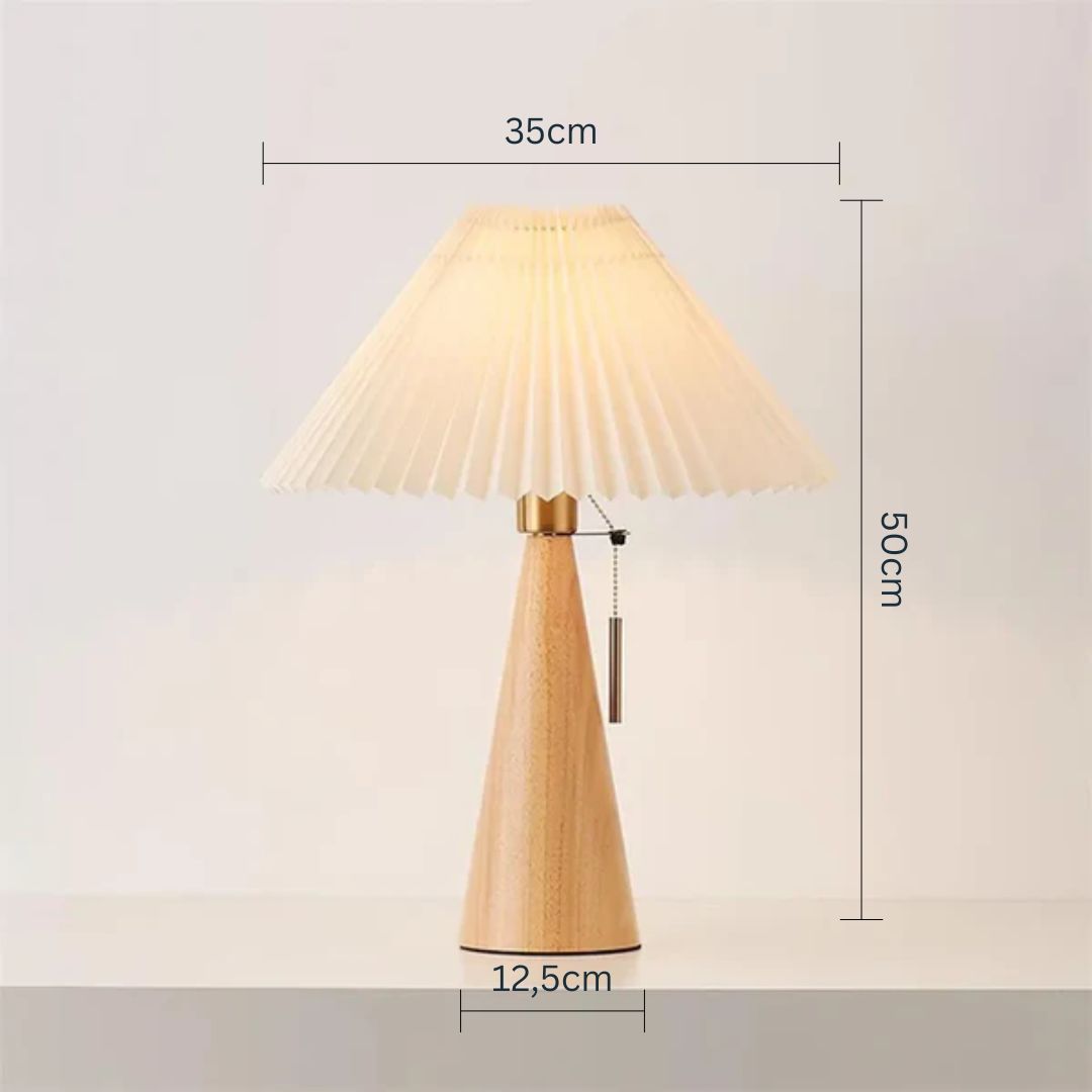 Silva - Japanische Retro-Holzlampe